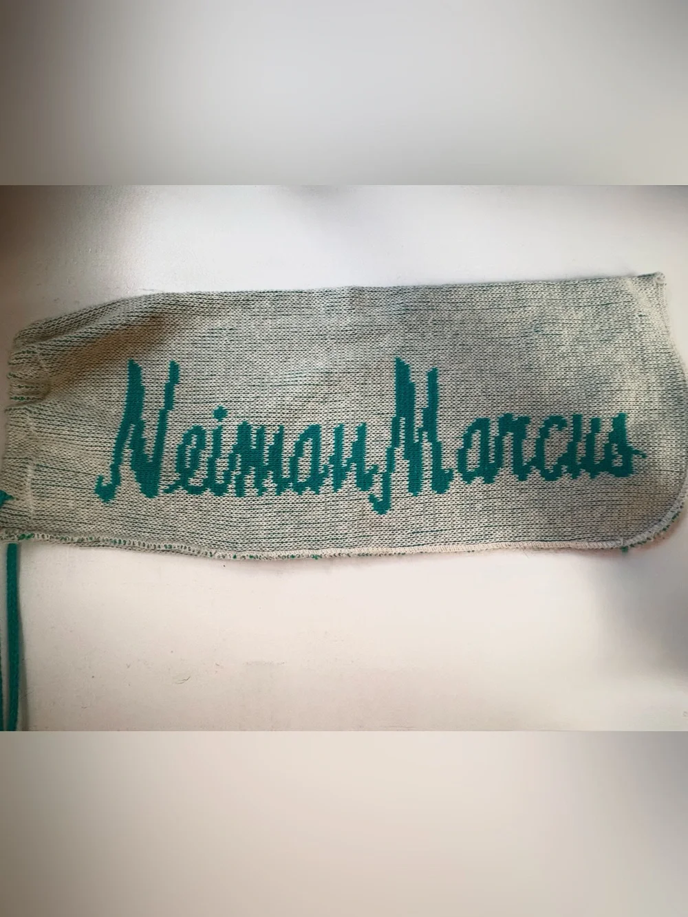Vintage Neiman Marcus Knit Shoe Dust Bags